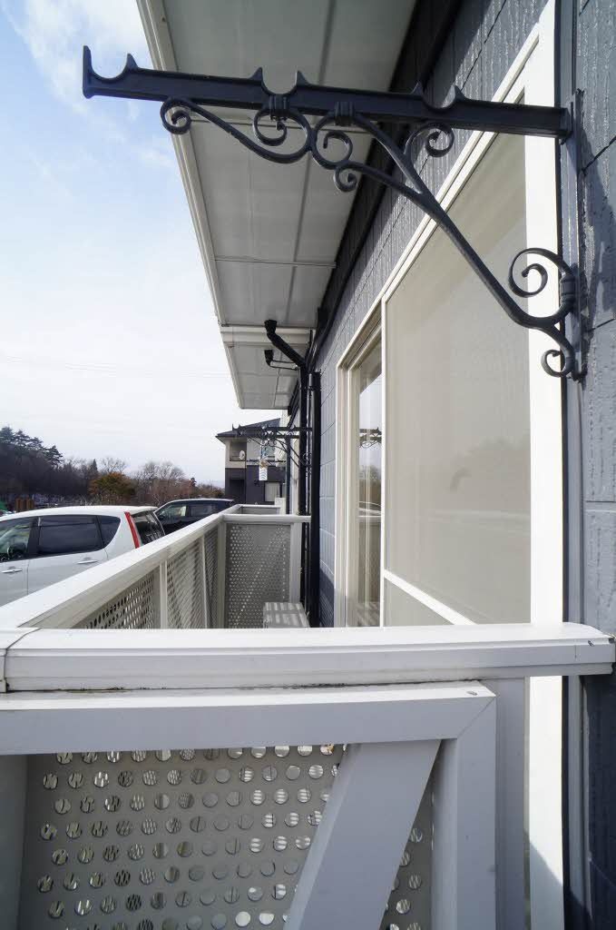 プレシオーサ東黒石野のバルコニー