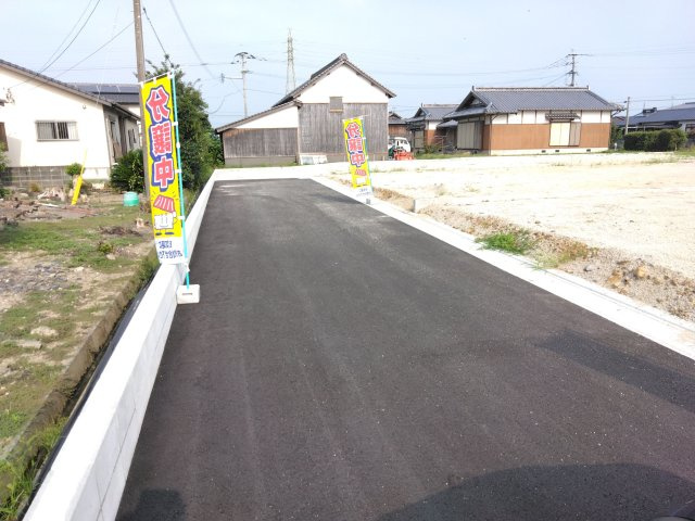 久留米市三潴町　売り土地【C号地】の周辺|共有道路