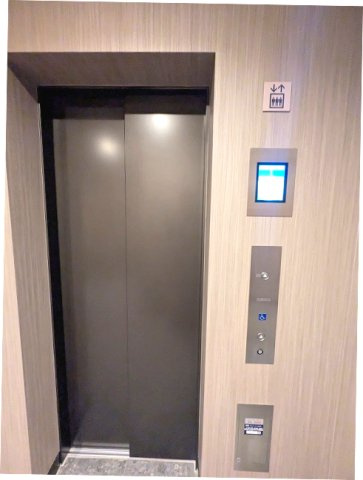 geo ent上野稲荷町の設備|防犯モニター付セキュリティエレベーターです