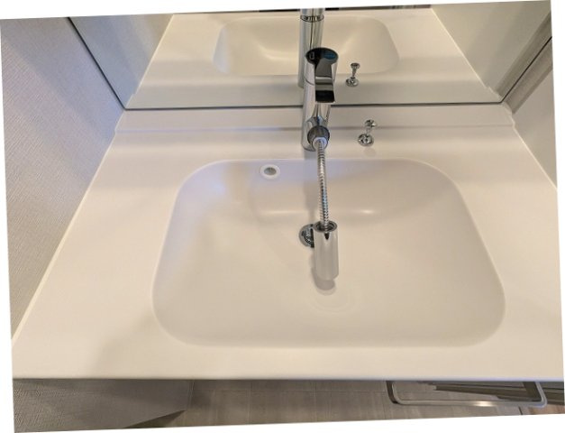 geo ent上野稲荷町の設備|トイレと独立した洗面脱衣室のハンドシャワー付洗面台です
