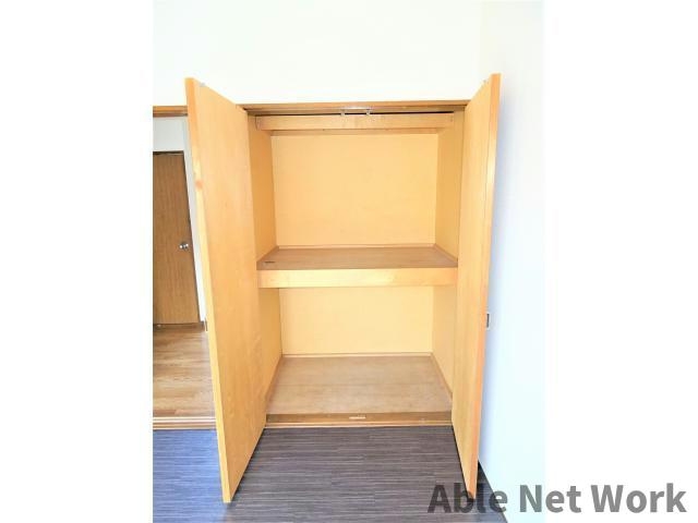 アークヒルズフクモトNO.1Bの収納|二段収納