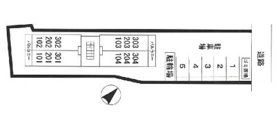 【その他】 | グランブル | 配置図☆神戸市垂水区　グラン　ブル☆