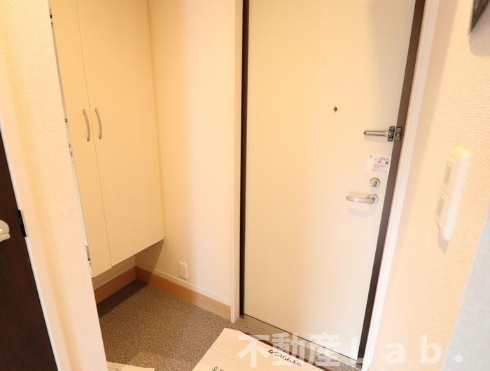 グレイスルポ　B棟の玄関