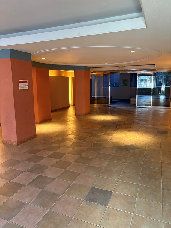 クリオ溝の口壱番館のロビー