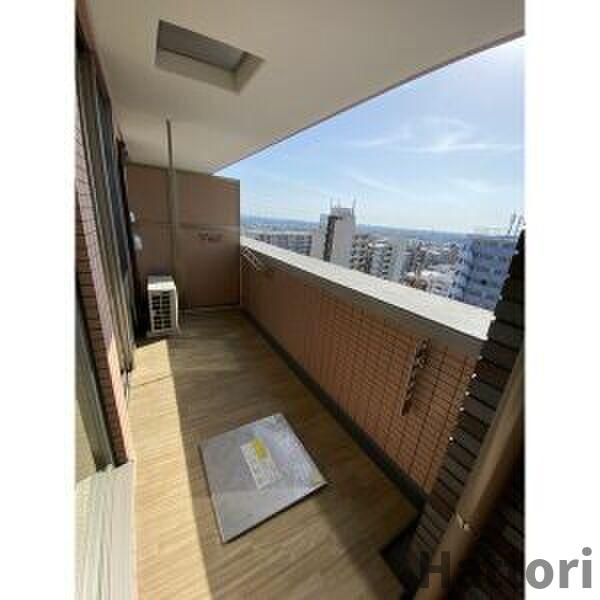 プレジオ緑地公園のバルコニー