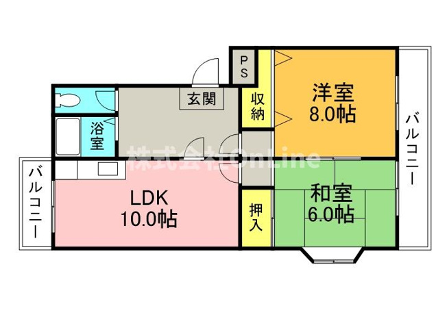 【間取り】 | ベルデハイツ