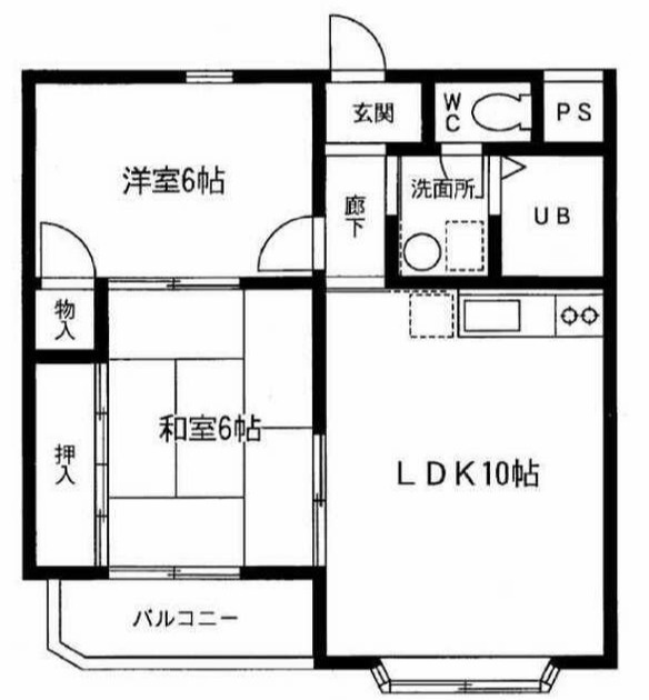 グレース １の間取り