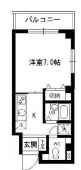 メゾンヌーヴェル　ペット相談　オートロック　角部屋の間取り