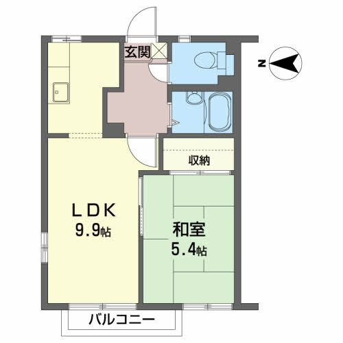 パティオ・グランデ Ｂの間取り
