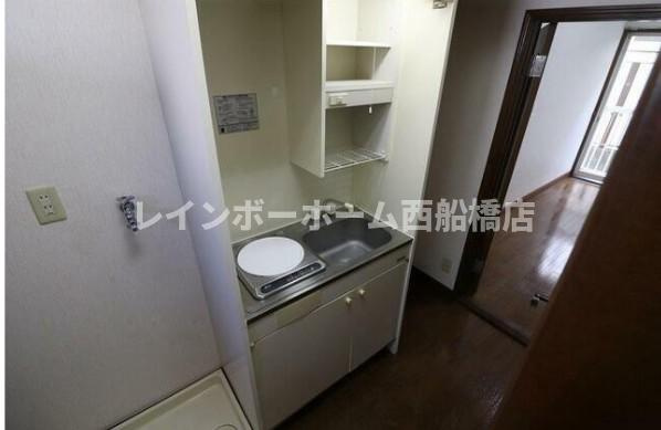 トキコーポＢ棟のキッチン