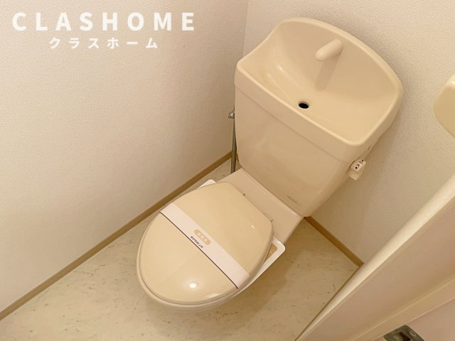 ボン・ソレーユ池端　　刈谷市近郊の賃貸はクラスホームのトイレ|同物件の別部屋になります。