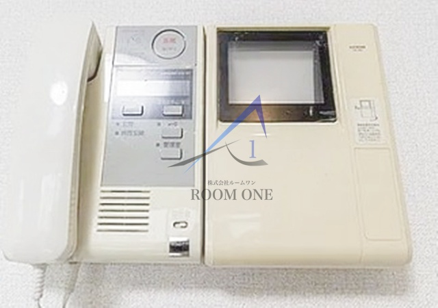 菱和パレス音羽弐番館のセキュリティ|モニター付きインターホンです。