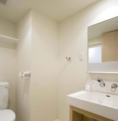 プラウドフラット門前仲町Ⅰの独立洗面台