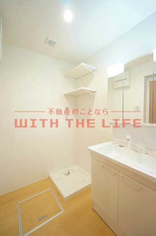 nido Amante(ニドアマンテ）【キャッシュバック対象物件】の洗面所|忙しい朝には欠かせない洗面所です