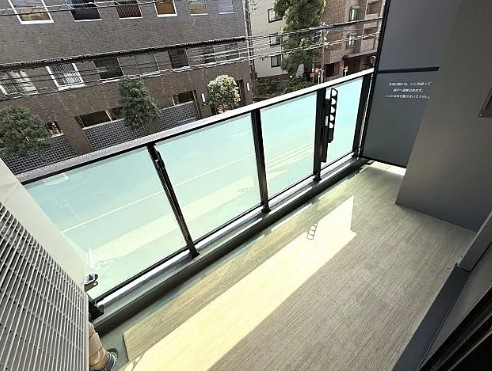 春日テラスのバルコニー