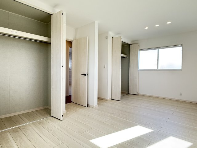 川越市大字安比奈新田　新築一戸建て　2号棟の収納|たっぷりとした収納スペースです