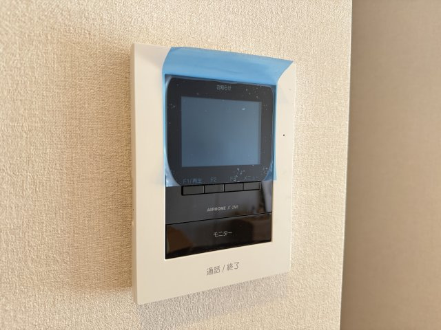 川越市大字安比奈新田　新築一戸建て　2号棟の防犯設備|モニター付きインターホン