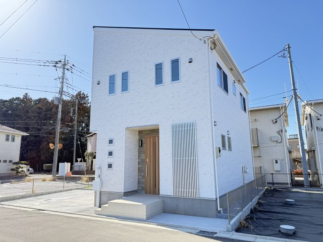 川越市大字安比奈新田　新築一戸建て　2号棟の外観|外はこのようになっています