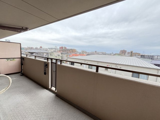 【バルコニー】 | ダイアパレス甲子園 | 11.34平米の広々バルコニー