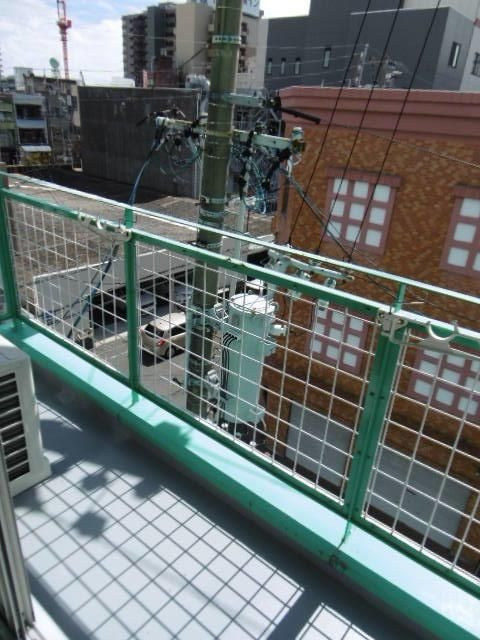 オクトヒルズのバルコニー