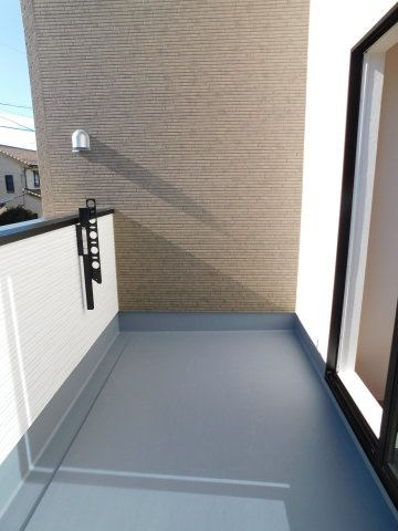 あま市木田西山の新築一戸建のバルコニー|◇バルコニー◇　　南面で陽当り良好なワイドバルコニー♪