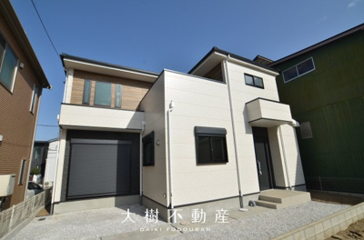 【外観】 | 海老名市河原口2丁目  新築戸建て　全2棟【仲介手数料無料】 | 建物完成しました！！内見可能です♪