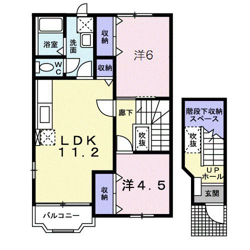 プリマヴェーラⅡの間取り