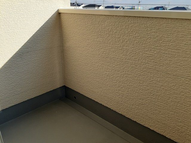 アンソレイエのバルコニー