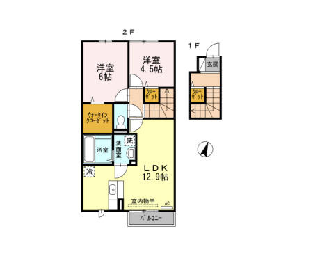 ウィット室積の間取り