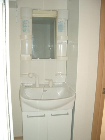 ウィット室積の洗面所