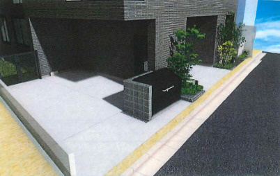 IL POSTO SOLEGGIATOの外観パース