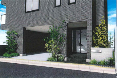 IL POSTO SOLEGGIATOの外観パース