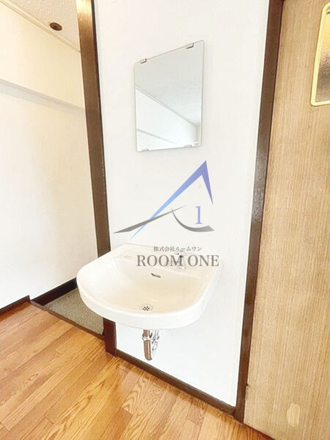 峰マンションの洗面所|洗面台です。