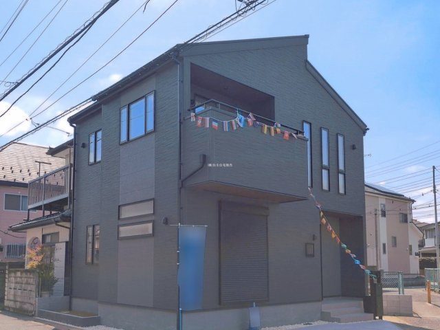 富士見市渡戸２丁目の新築一戸建の外観|設計・建設住宅性能評価書W取得で安心の新築一戸建て