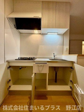京橋オリエンタルキューブのキッチン