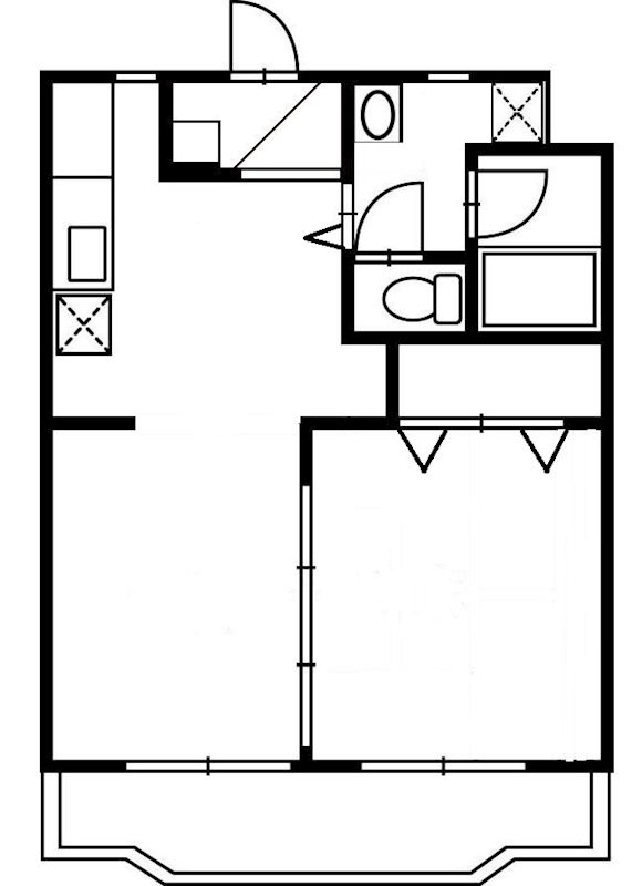 ＢＳマンションの間取り