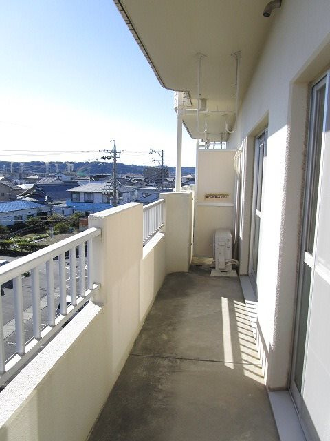 ＢＳマンションのバルコニー