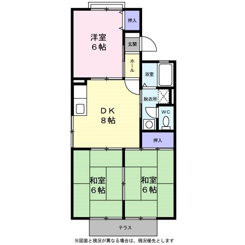 アミューズメントＢ棟の間取り