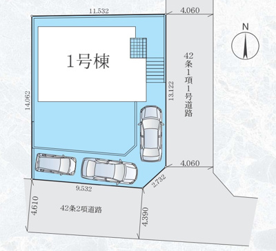 【区画図】 | 伊勢原市東大竹　限定１棟　新築住宅