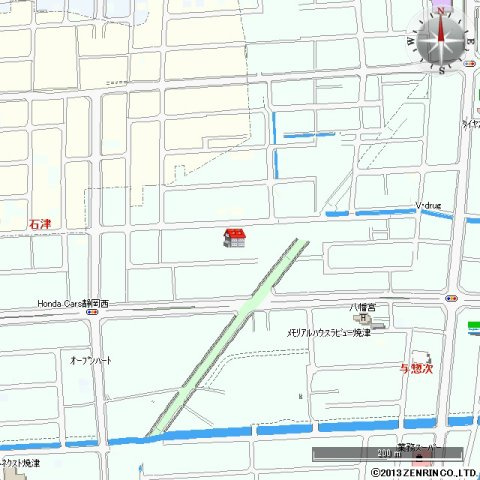 コンコードの地図