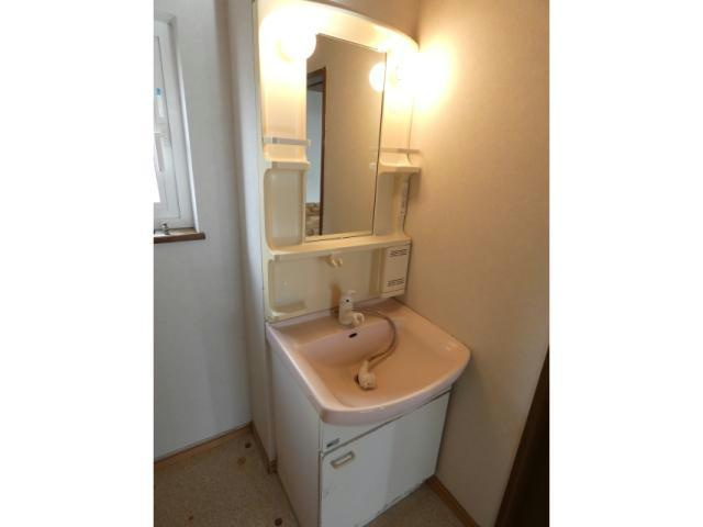 ゴールドクレストの洗面所