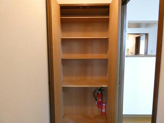 ゴールドクレストの収納