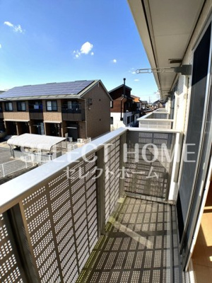 【バルコニー】 | ガーデンシティ | 陽当たり良好なバルコニーです