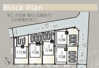 【新築戸建】　いわき市佐糠町第8の区画図|区画図です。ご参照ください。