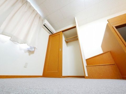レオパレスＨａｌｆ　Ｍｏｏｎの収納|ちょっとした収納スペースも充実しています