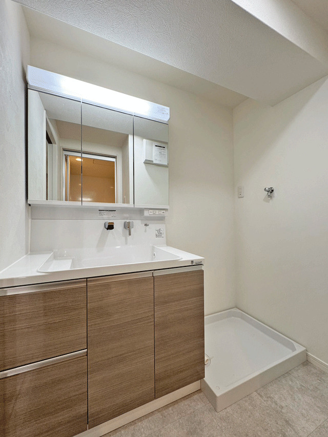 ライオンズマンション中倉の独立洗面台