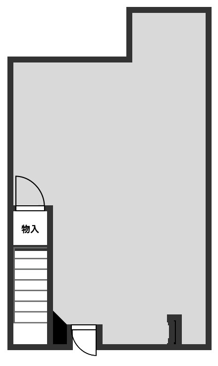 米子市角盤町1丁目　テナントの間取り|1F