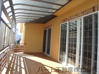 【バルコニー】 | 西阿知町山本テナント１