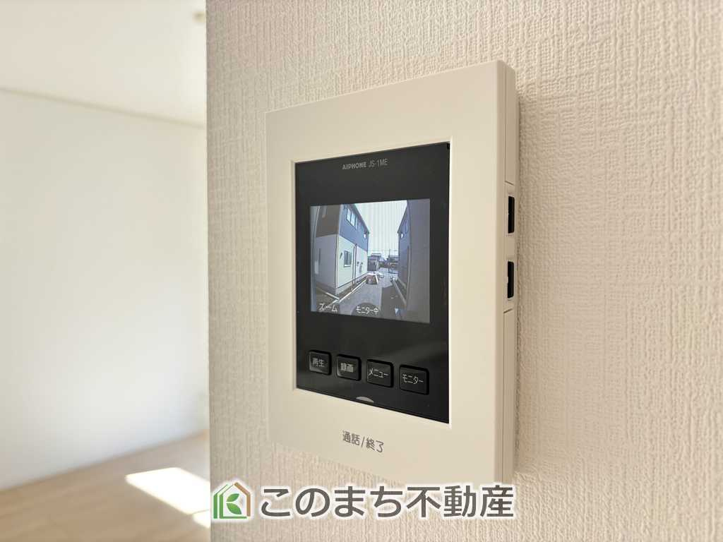 CRADLEGARDEN宇都宮市今宮第3の設備|モニタ付きインターホンで防犯面もしっかり安心♪
