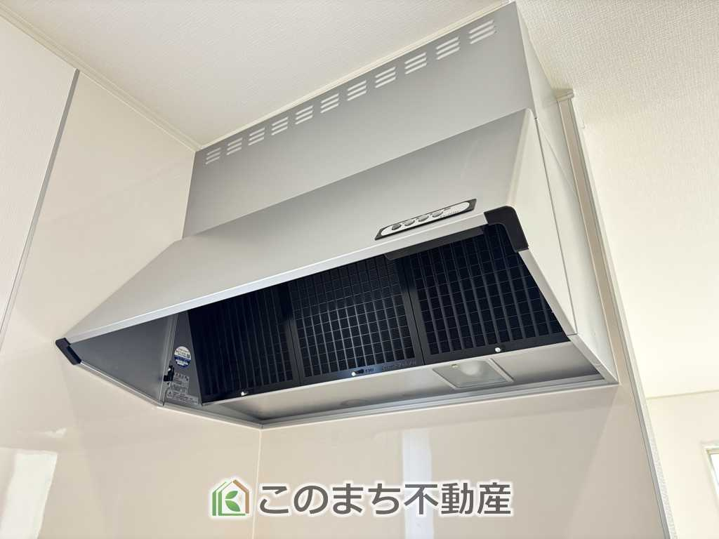 CRADLEGARDEN宇都宮市今宮第3のキッチン|お料理の匂いもスッキリ♪シンプルデザインで掃除も簡単‼